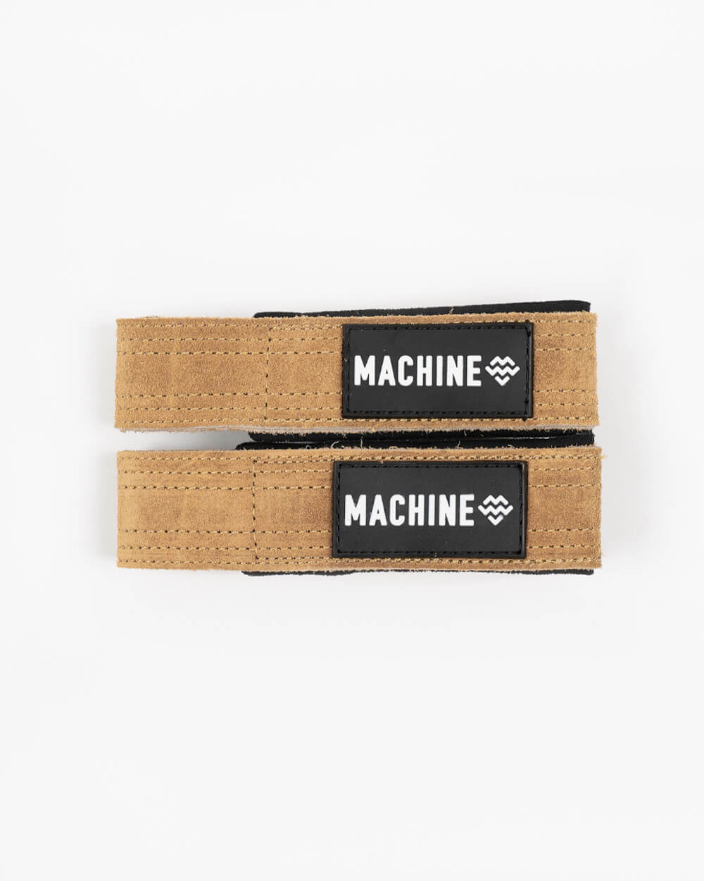 Sahara Tan Premium Leather Lifting Straps