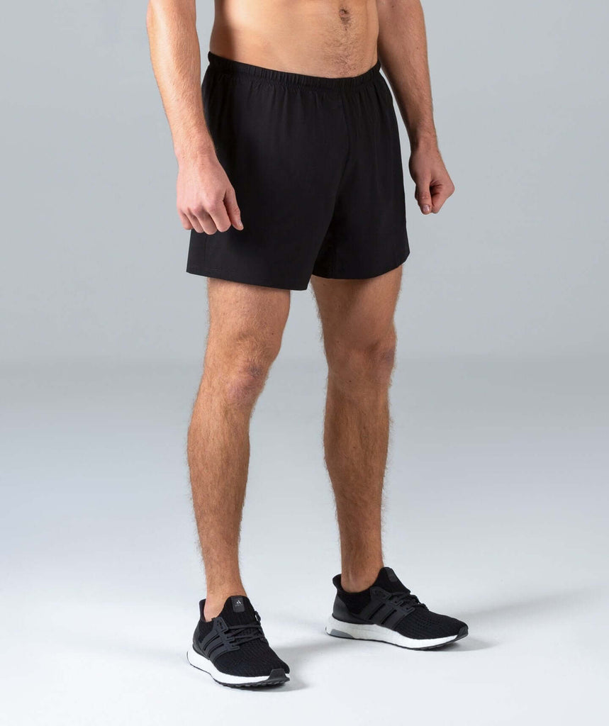 6 Inch Sports Shorts (Black) - Machine Fitness