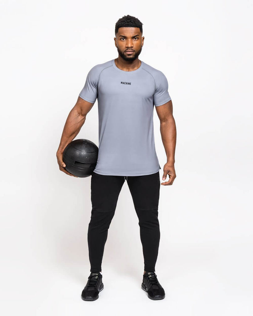 Agile Performance T-Shirt (Sleet) - Machine Fitness