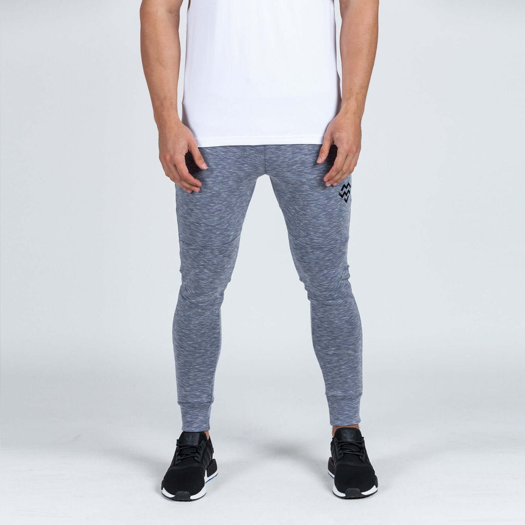 Futura Therma-Tech Cuffed Tapered Bottoms (Grey Slub) - Machine Fitness