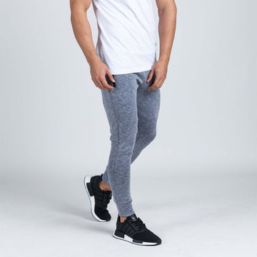 Futura Therma-Tech Cuffed Tapered Bottoms (Grey Slub) - Machine Fitness