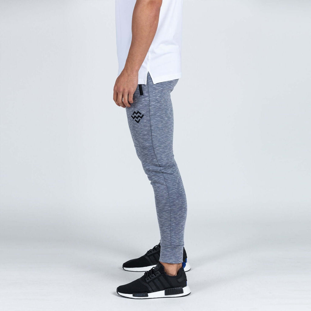 Futura Therma-Tech Cuffed Tapered Bottoms (Grey Slub) - Machine Fitness