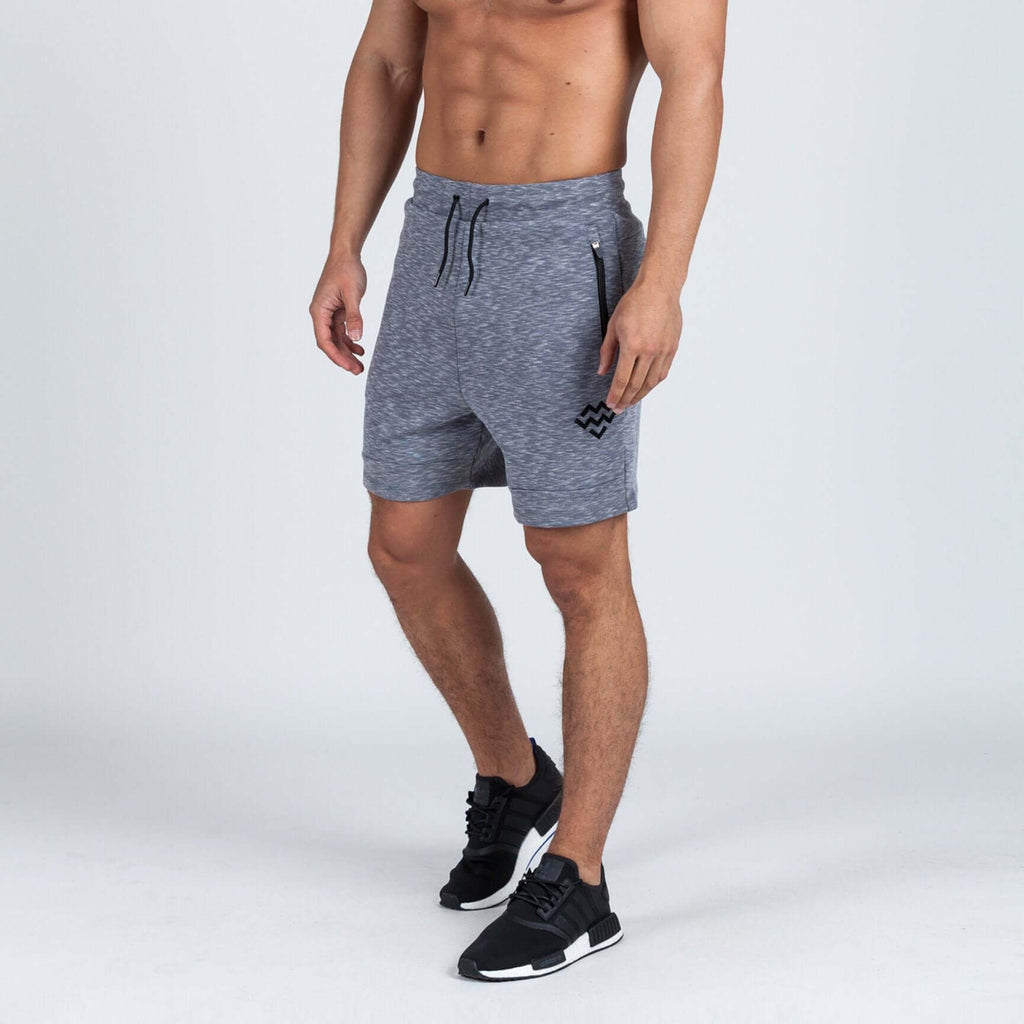 Futura Therma-Tech Slub Shorts (Grey Slub) - Machine Fitness