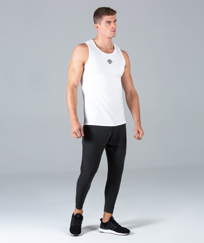 HyperFit V3 Tank (White) - Machine Fitness