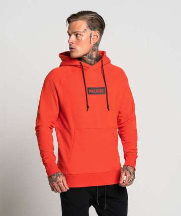 Pursuit Stampd Pullover (Orange) - Machine Fitness