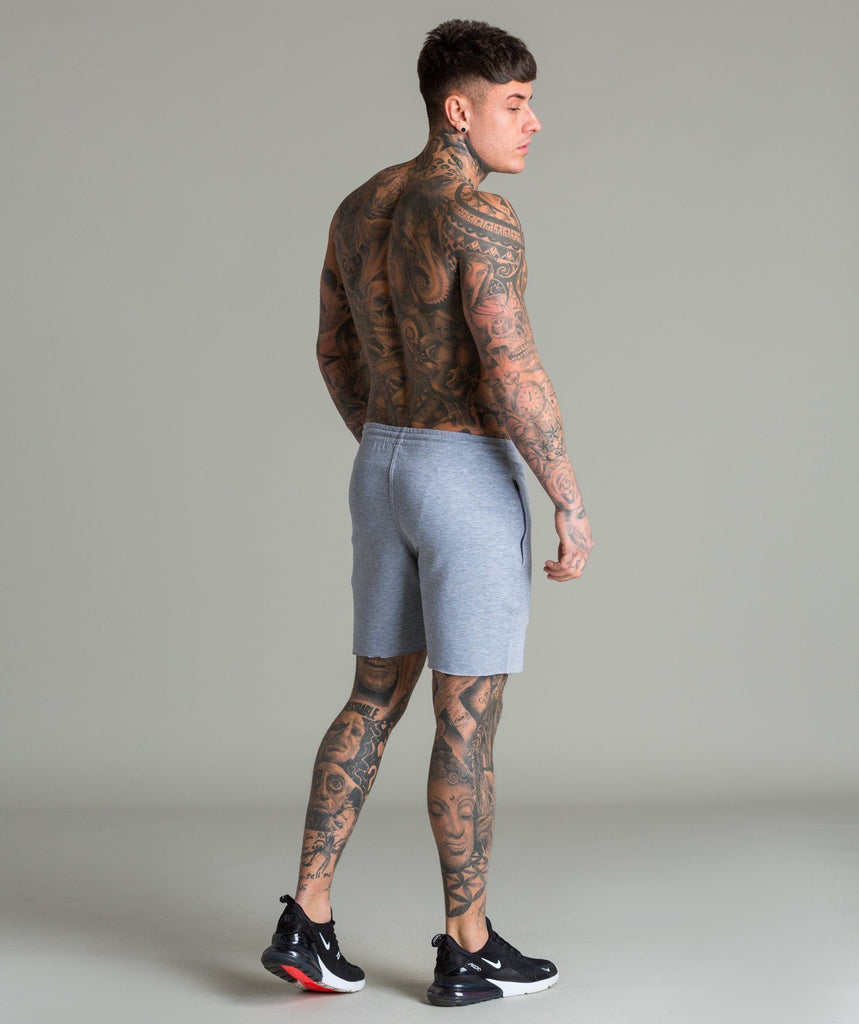 Raw Cut Intensity Shorts (Marl Grey) - Machine Fitness