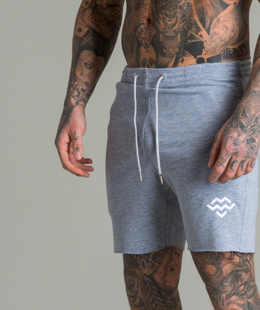 Raw Cut Intensity Shorts (Marl Grey) - Machine Fitness