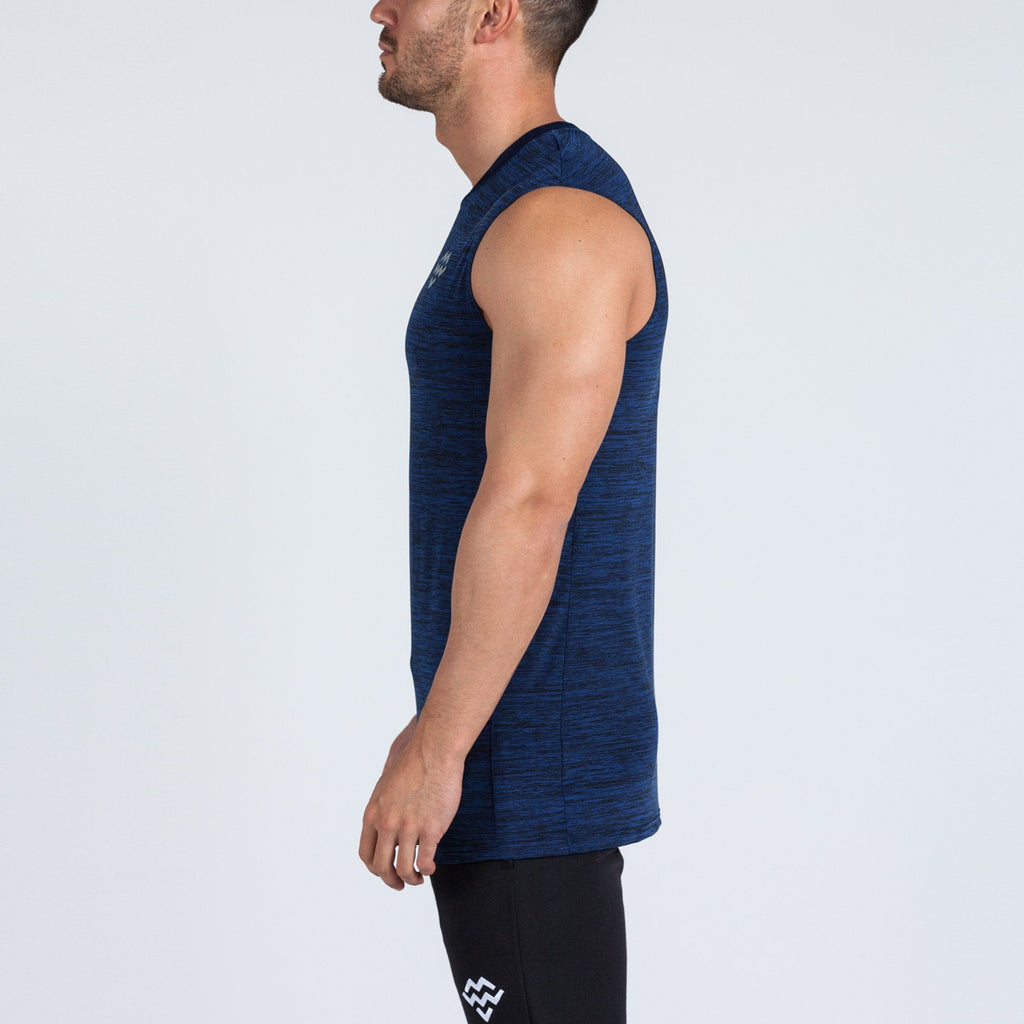 Rush Tank (Navy) - Machine Fitness