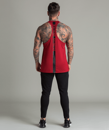 Strike Stringer Vest (Burgundy) - Machine Fitness