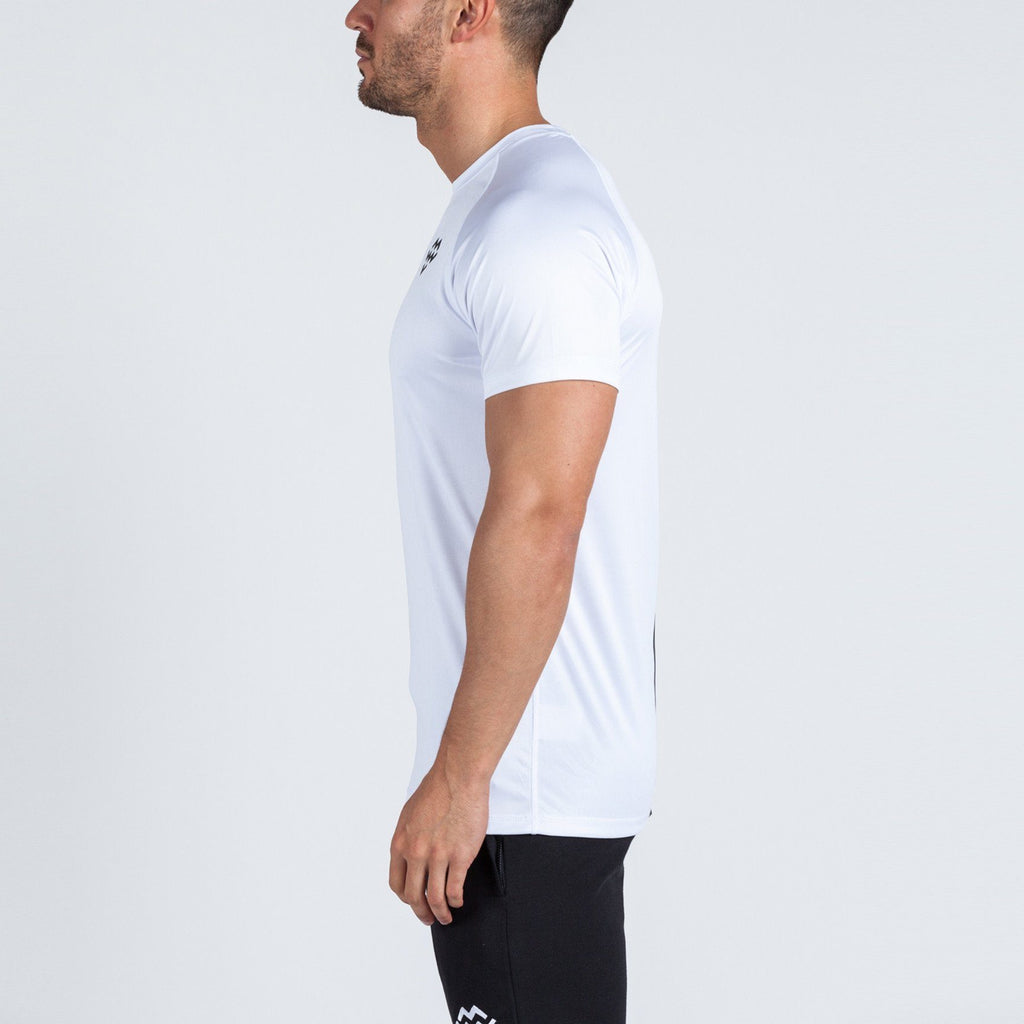 Strike T-Shirt (White) - Machine Fitness