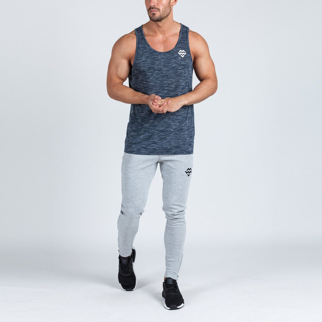 V2 Futura Small Logo Branded Tank (Slate Slub) - Machine Fitness